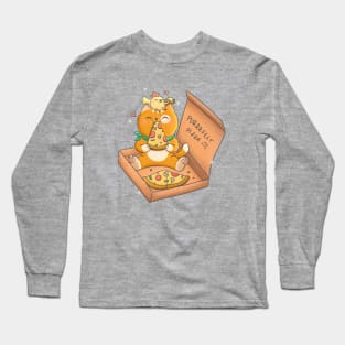 Pizza Cat Long Sleeve T-Shirt